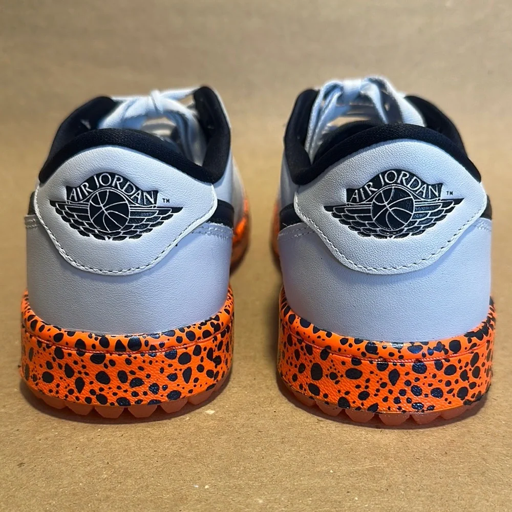 Nike Air Jordan 1 Retro Low Golf Shoes Olympics Safari - Picture 3 of 8